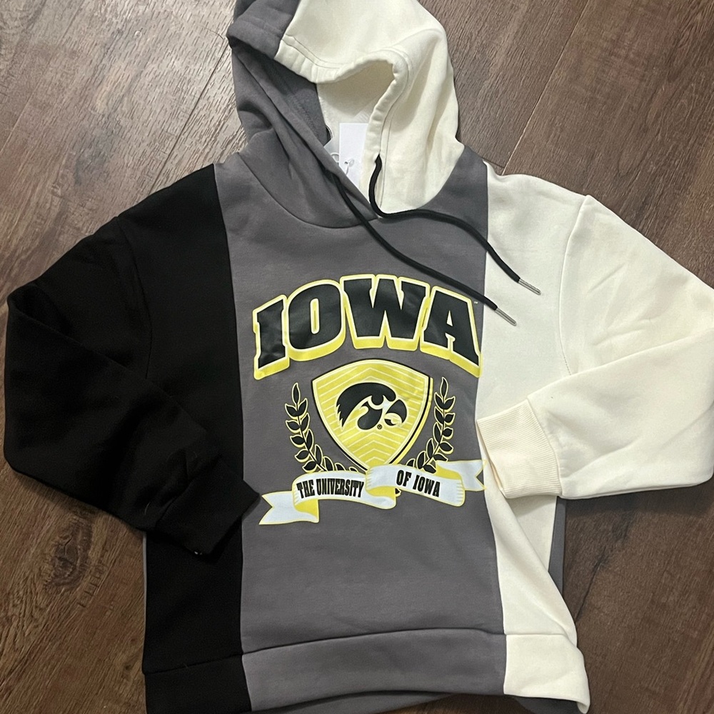 Iowa Colorblock Hoodie